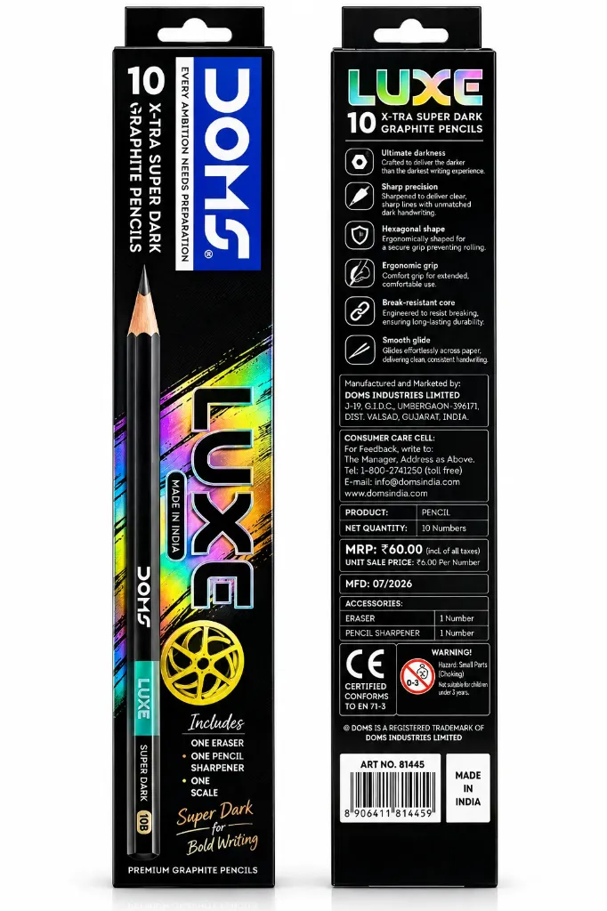 DOMS LUXE PENCIL 10 PCS PACK