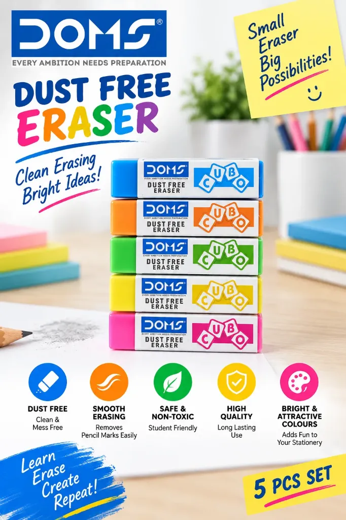 DOMS CUBO DUST FREE ERASER