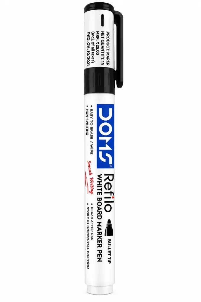 DOMS Refillo Whiteboard Marker Pen – Black