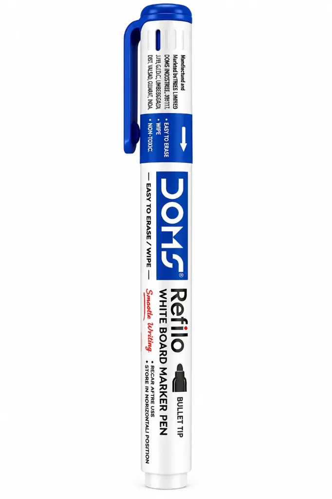 DOMS Refillo Whiteboard Marker Pen – Blue