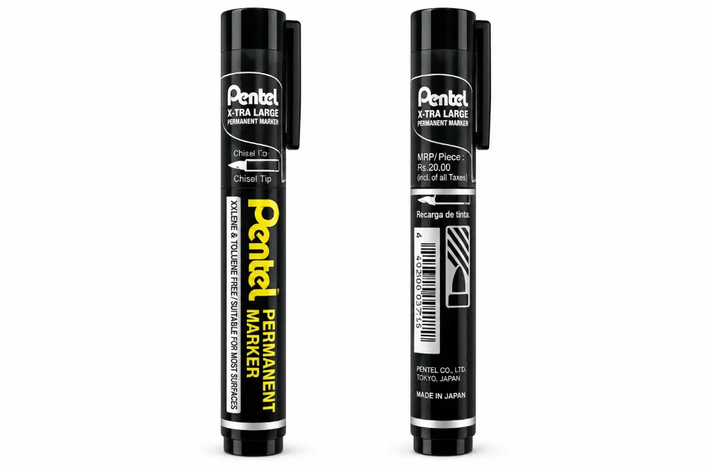 Pentel Xtra Large Permanent Marker – Black