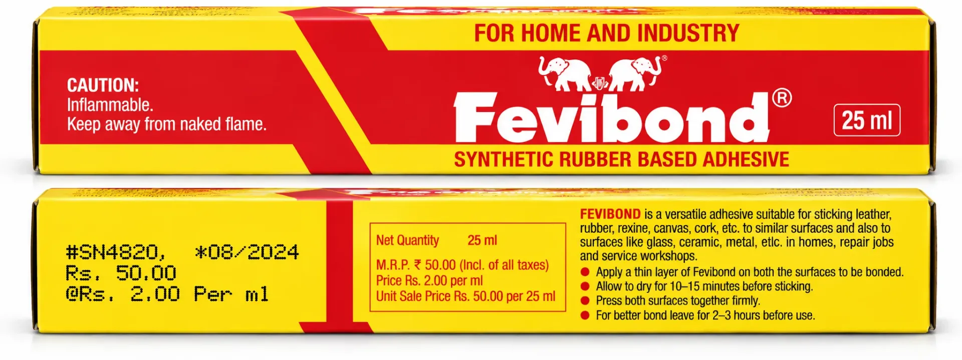 Fevibond Synthetic Rubber Based Adhesive – 25ml