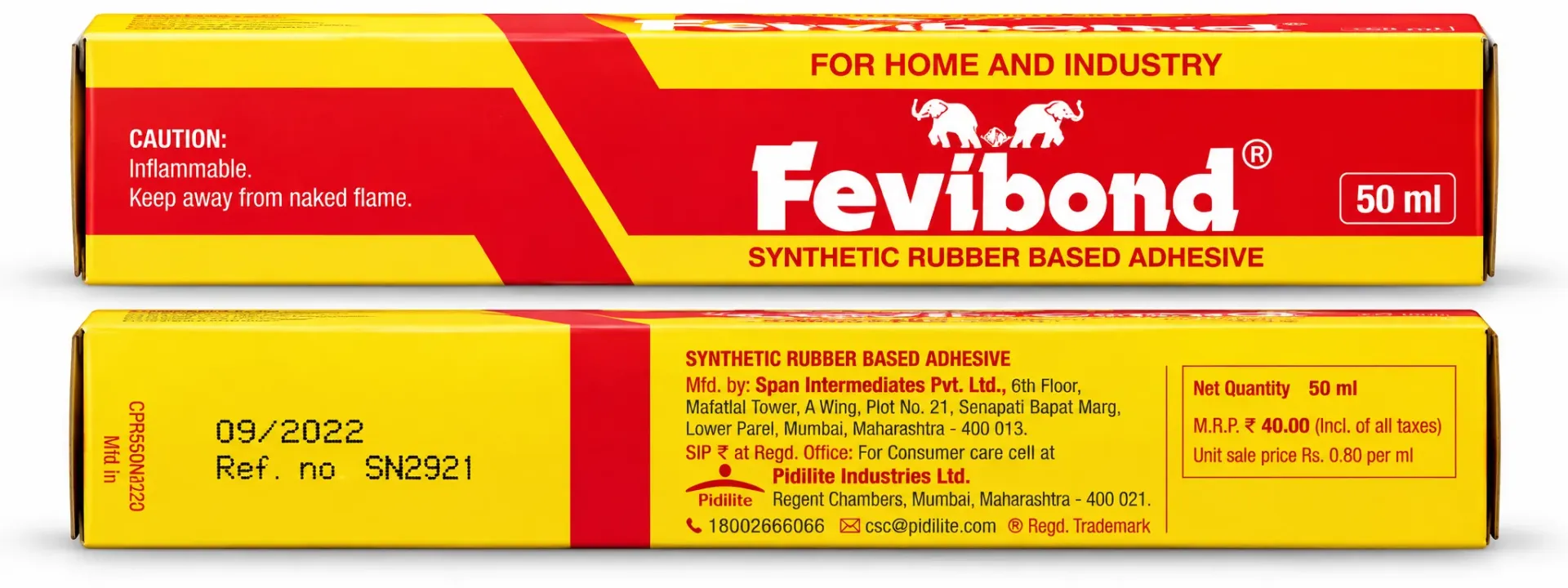 Fevibond Synthetic Rubber Based Adhesive – 50ml